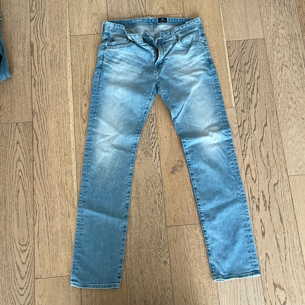 Men's AG slim straight jeans